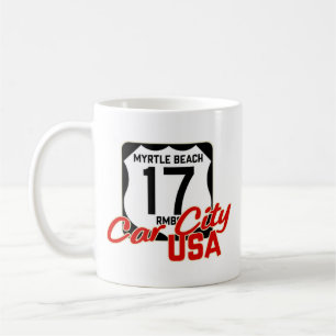 Caneca De Café Myrtle Beach Car City USA