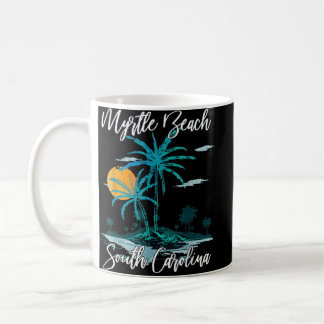 Caneca De Café Myrtle Beach South Carolina Beach Summer Surfing P