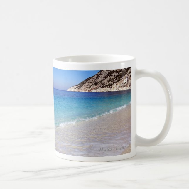 Caneca De Café Myrtos - Kefalonia (Direita)