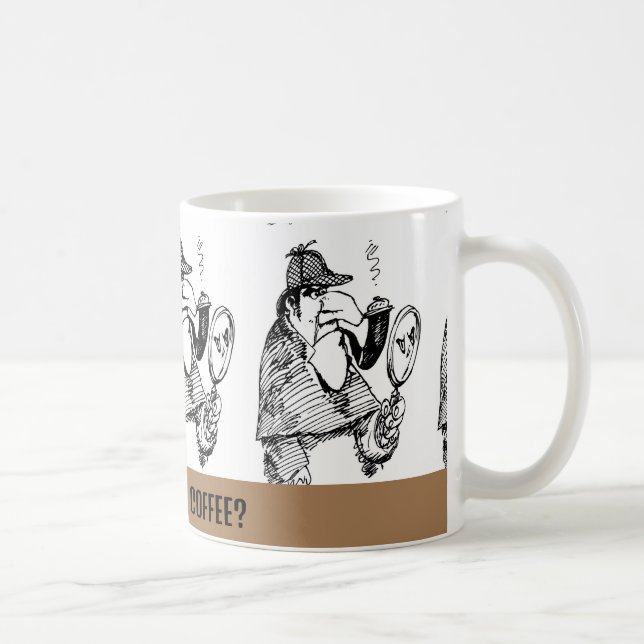 Caneca De Café Mystery Investigation Coffee Mug (Direita)