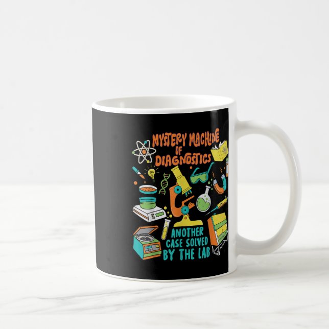 Caneca De Café Mystery Machine Of Diagnostics Lab Semana 2025 (Direita)