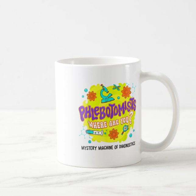 Caneca De Café Mystery Machine Of Diagnostics Lab Semana 2025 Phl (Direita)