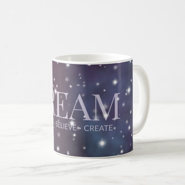 Caneca De Café Mystical Dream Dusty Violet (Frente Esquerda)