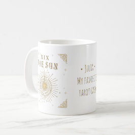 Caneca De Café Mystical G Fortune Tarot O Sol Halloween Gótico