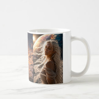 Caneca De Café Mystik Woman Becher (3-seitiges Design)