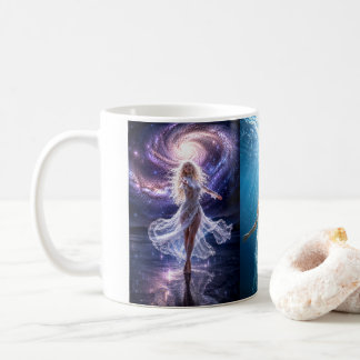 Caneca De Café Mystik Woman Becher (3-seitiges Design)