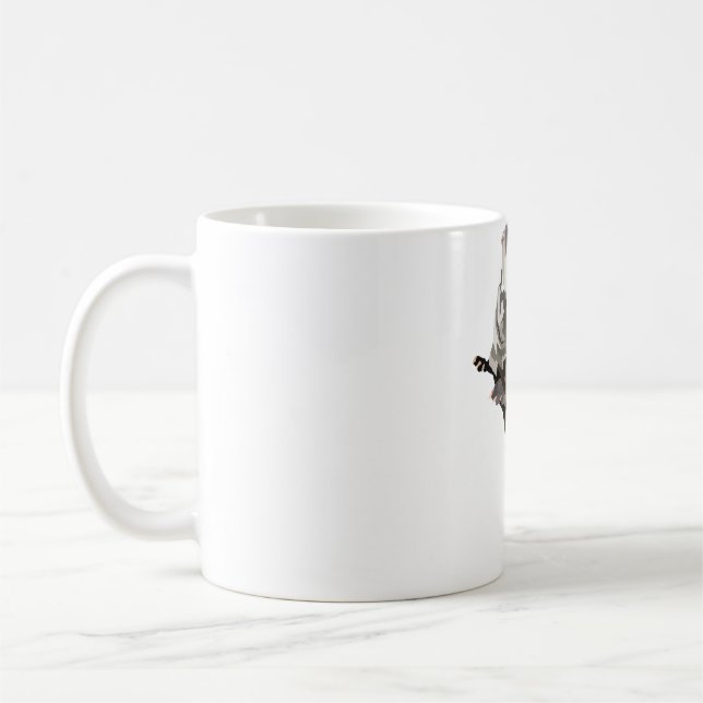 Caneca De Café N é para North American River Otter (Esquerda)