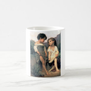 Caneca De Café Na borda do Brook, Bouguereau