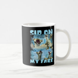 Caneca De Café Na Cara do Sid Na Cara Idade do Gelo Selfie Animal