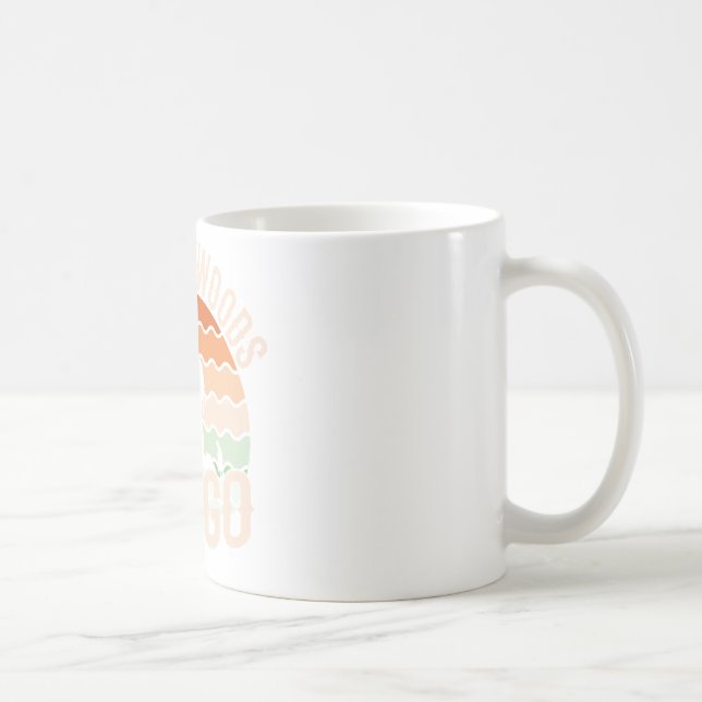 Caneca De Café Na floresta nós vamos (Direita)