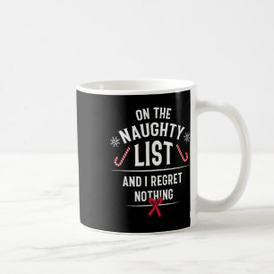 Caneca De Café Na Lista De Doidos E Eu Não Lamento Nada - X Engra