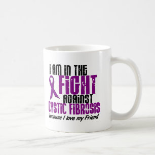 Caneca De Café Na luta contra o AMIGO da fibrose cística