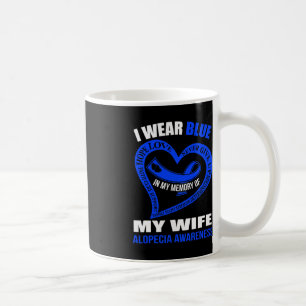 Caneca De Café Na memória da minha esposa, ALOPECIA, SENSIBILIZAÇ