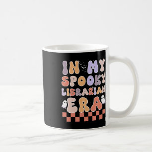Caneca De Café Na Minha Biblioteca Spookarian Era Ghost Halloween