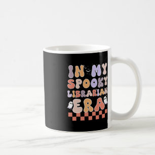 Caneca De Café Na Minha Biblioteca Spookarian Era Ghost Halloween