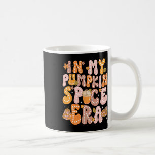 Caneca De Café Na Minha Época De Pumpkin, O Retro Engraçado Cai V
