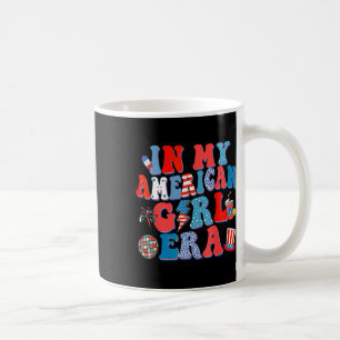 Caneca De Café Na Minha Era Americana Groovy 4 De Julho Indepen