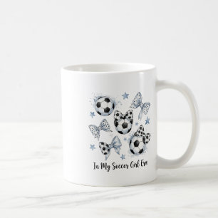 Caneca De Café Na Minha Era de Garota de Futebol Estética Tendênc