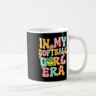 Caneca De Café Na Minha Era de Garota Softll Retro Groovy Diversã