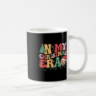 Caneca De Café Na Minha Era de Natal Família Combinando Feliz Nat