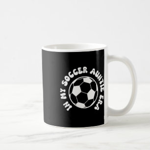 Caneca De Café Na Minha Era de Tia de Futebol No Byck Tia de Fute