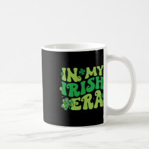 Caneca De Café Na Minha Era Irlandesa Divertido Groovy Dia de São
