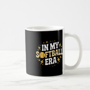 Caneca De Café Na Minha Era Softll Atleta de Fastpitch Jogadoras 