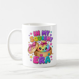 Caneca De Café Na Minha Era Squishy Viral Bolinho Squishy Brilhan