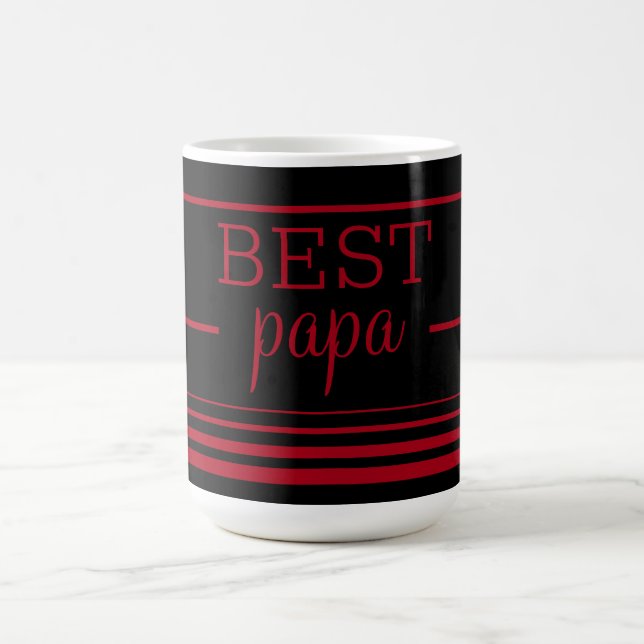 Caneca De Café Na moda Best Papa (Centro)