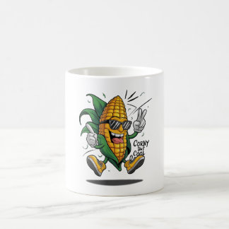 Caneca De Café "Na moda Corn Ear"