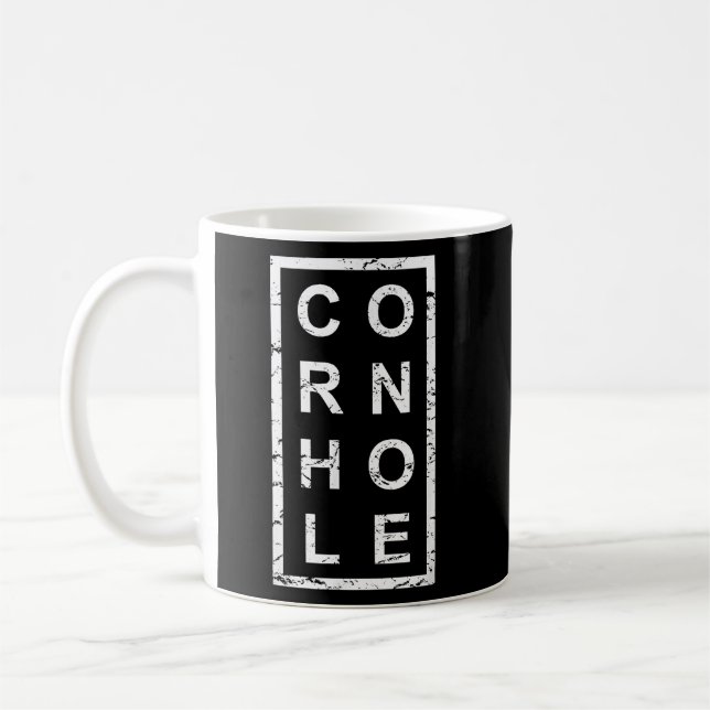 Caneca De Café Na moda Cornhole (Esquerda)