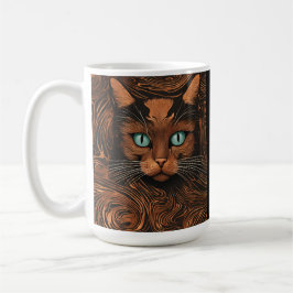 Caneca De Café Na moda de Gato Gato-Gato-Gato-de-café