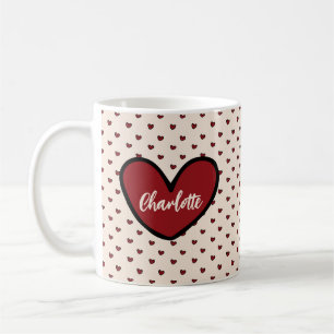 Caneca De Café Na moda Doce Doce Cardíaco Dons Personalizados mod
