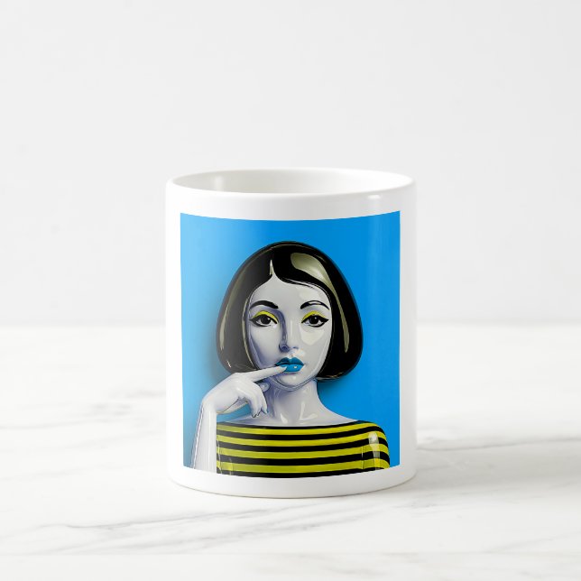 Caneca De Café Na moda Pop (Centro)