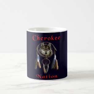 Caneca De Café Nação Indiana Cherokee