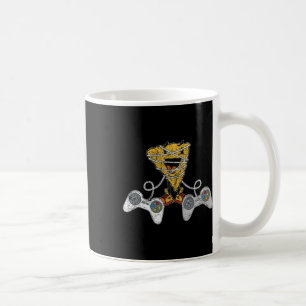 Caneca De Café Nacho Gaming Cinco De Mayo Divertido Controle De V