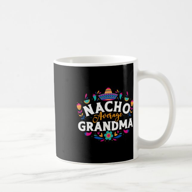 Caneca De Café Nacho Média Avó Cinco De Mayo Matchi Mexicano (Direita)