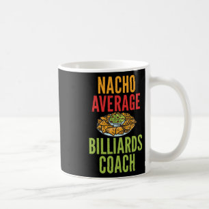 Caneca De Café Nacho Média Billiards Treinador Mexicano Piscina B