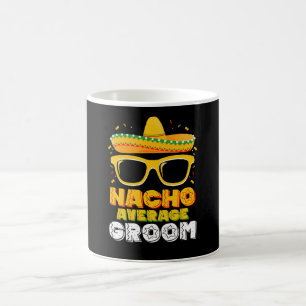 Caneca De Café Nacho Média de Casamento de Groom Cinco de Mayo