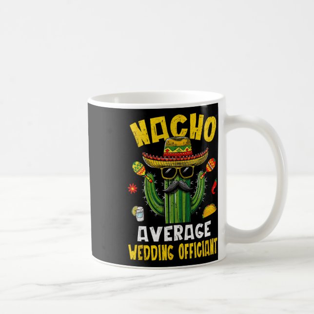 Caneca De Café Nacho Média de Casamento Oficiente Harious Jo (Direita)