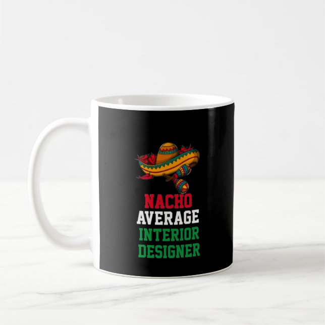 Caneca De Café Nacho Média do Designer Interior (Esquerda)
