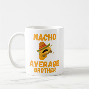 Caneca De Café Nacho Média Irmão Mug, Engraçado Irmão Gift.