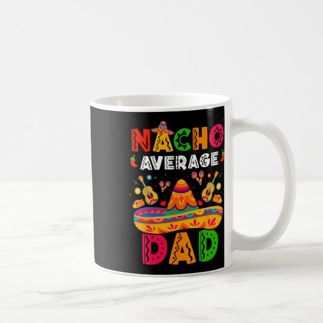 Caneca De Café Nacho Média Pai Cinco De Mayo Correspondência Mexi (Direita)
