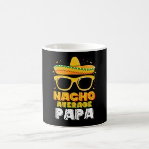 Caneca De Café Nacho Média Papa Família Pai Cinco De Mayo