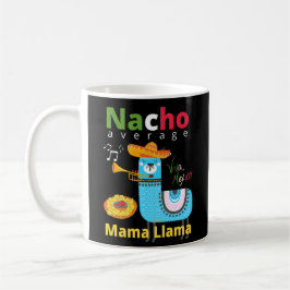 Caneca De Café NACHO MÉDIO MAMA LLAMA cinco de mayo presente