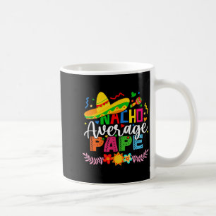 Caneca De Café Nacho papai médio engraçado mexicano vintage cinco
