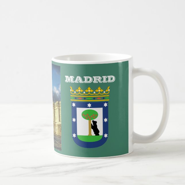 Caneca de café nacional do palácio de Madrid* (Direita)