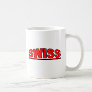 Caneca De Café Nacionalidades - "suíços "