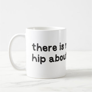 Caneca De Café Nada anca sobre a consciência da displasia