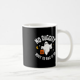 Caneca De Café Nada De Diggutis Para Apanhá-Lo No Dia das Bruxas